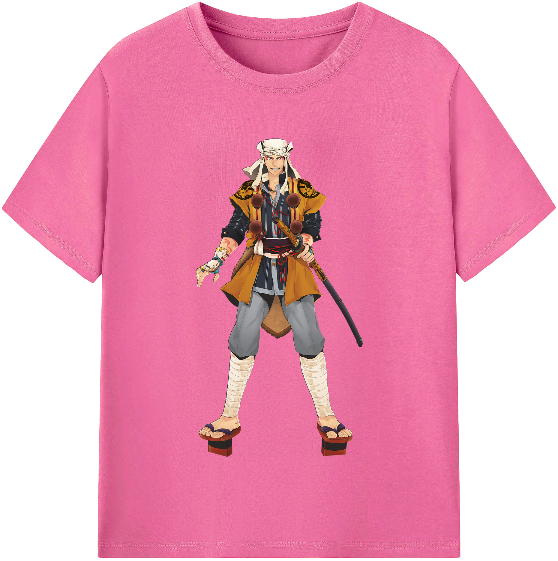 （画像用） 刀剣乱舞 Touken Ranbu レディースカジュアルプリントTシャツ（綿100％）